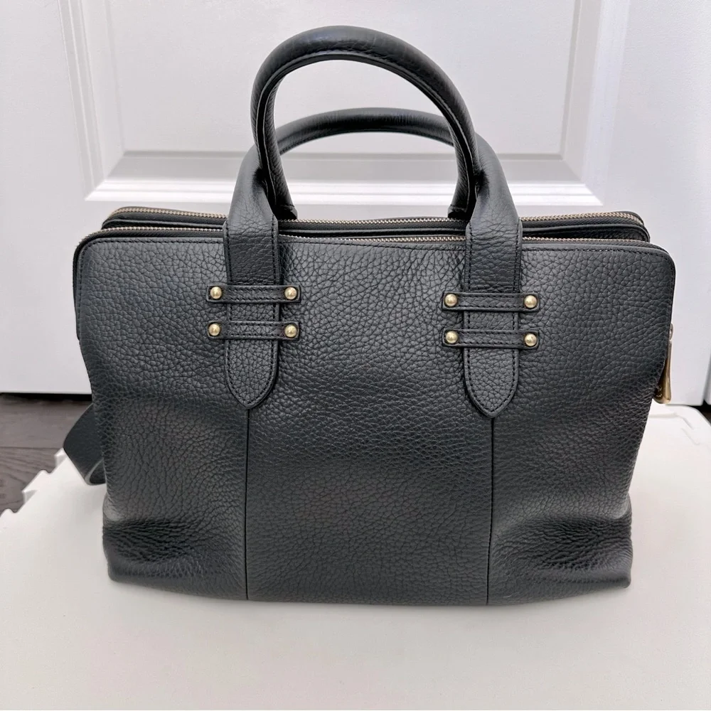 GiGi New York Black Satchel - Picture 2 of 12